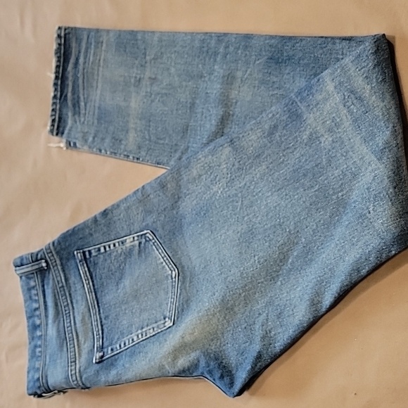 John Elliott Size 30 Distressed / Repaired / Splattered Denim Blue Jeans - Picture 1 of 13